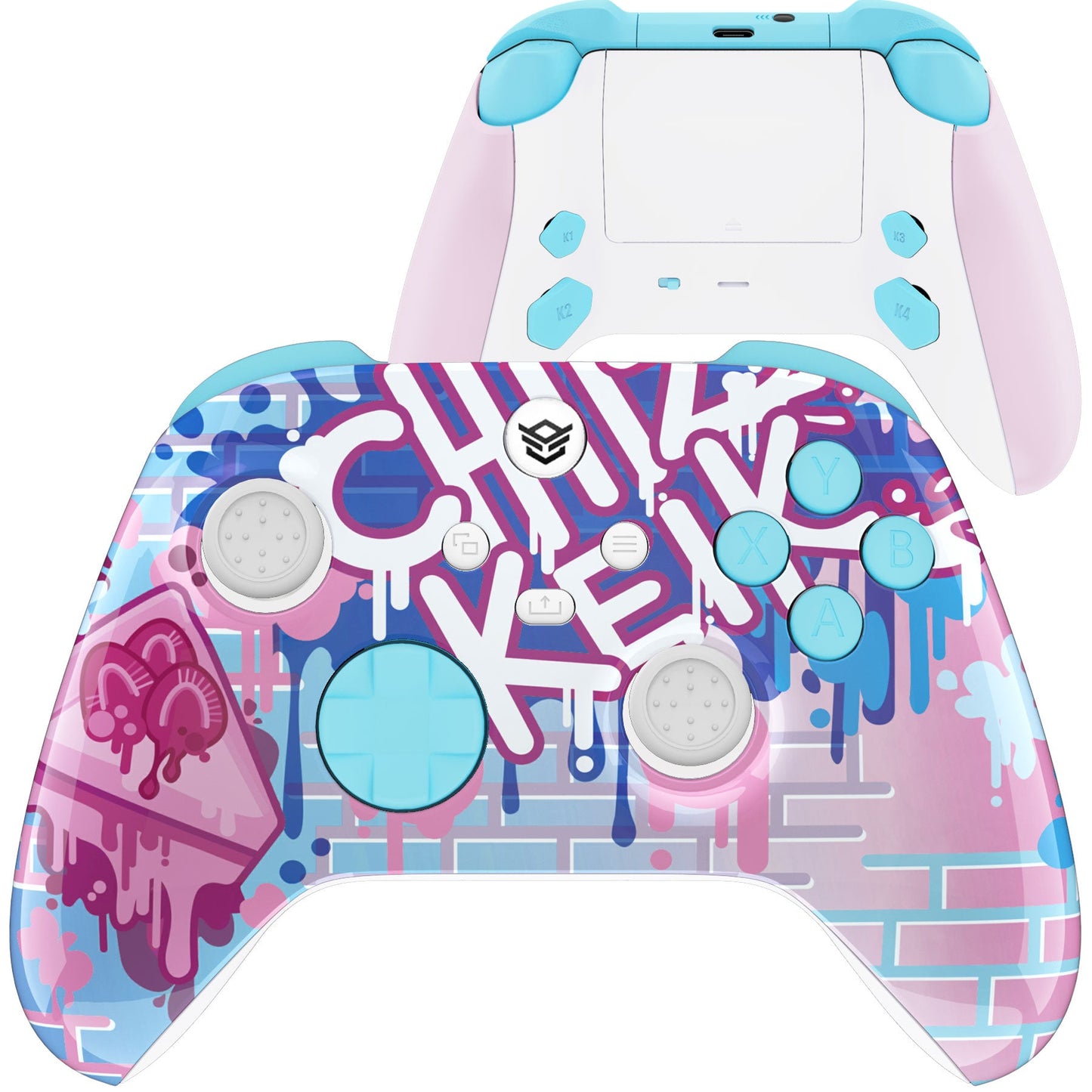 Cheesecake Graffiti Custom Art ADVANCE Compatible with Xbox Series X/S by Chiizkeik