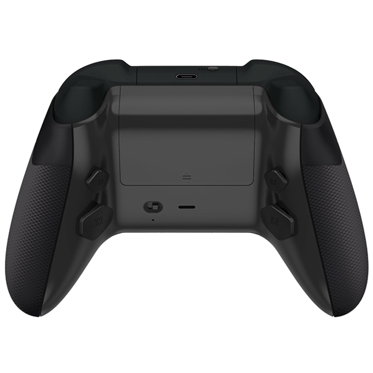 HEXGAMING ADVANCE Controller with FlashShot for XBOX, PC, Mobile - Blue Flame ABXY Labeled
