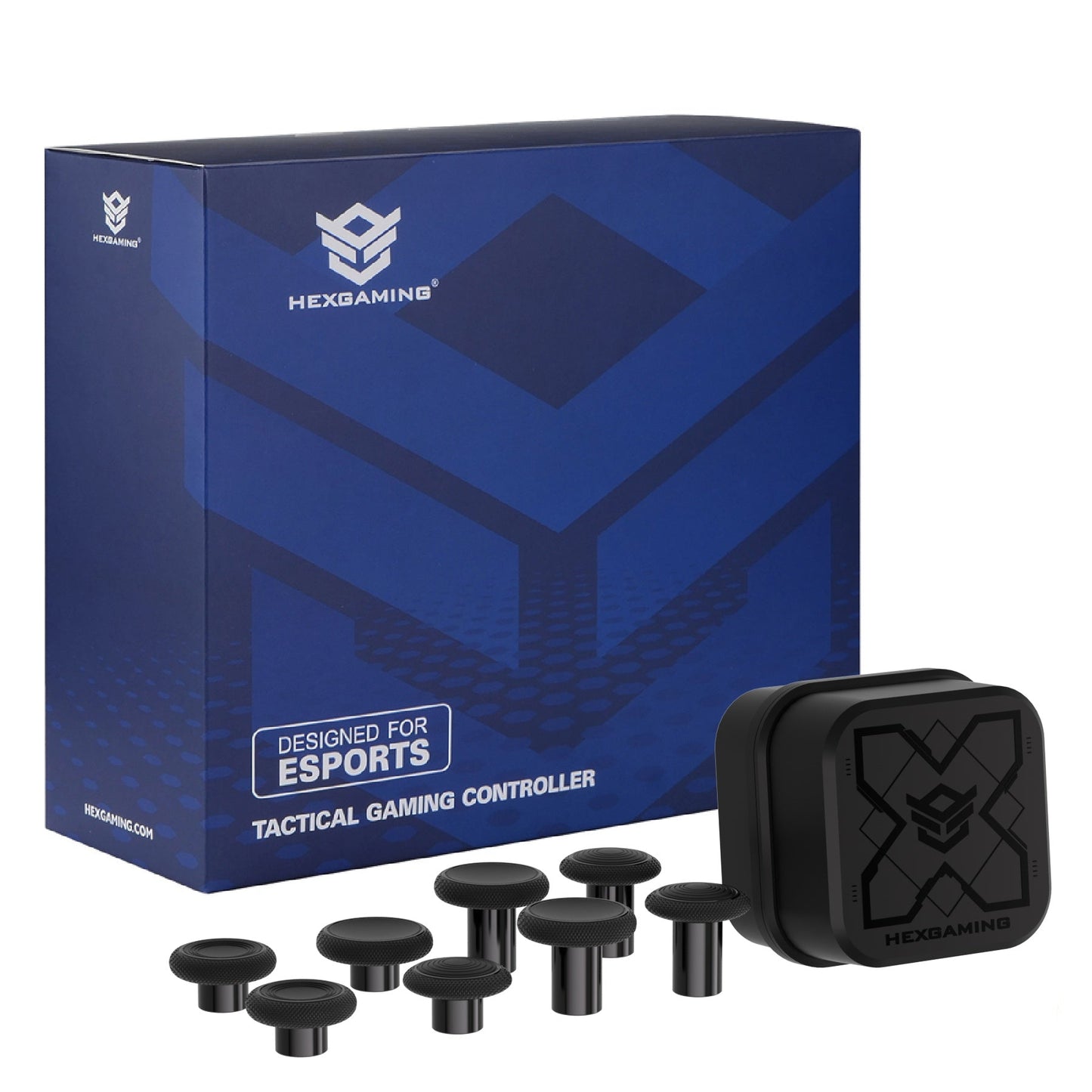 HEXGAMING ULTRA X Controller for XBOX, PC, Mobile - Black ABXY Labeled