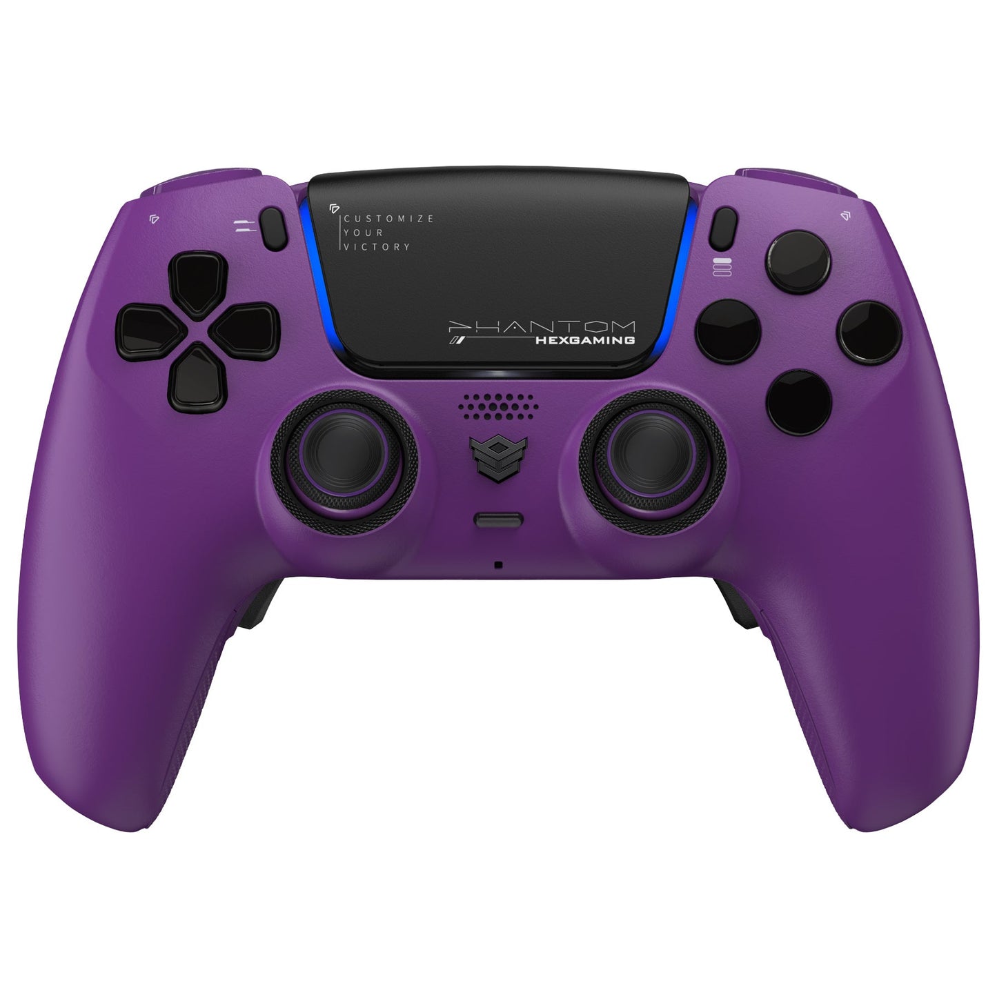 HEXGAMING PHANTOM Controller with Adjustable Triggers for PS5, PC, Mobile - Twilight Purple