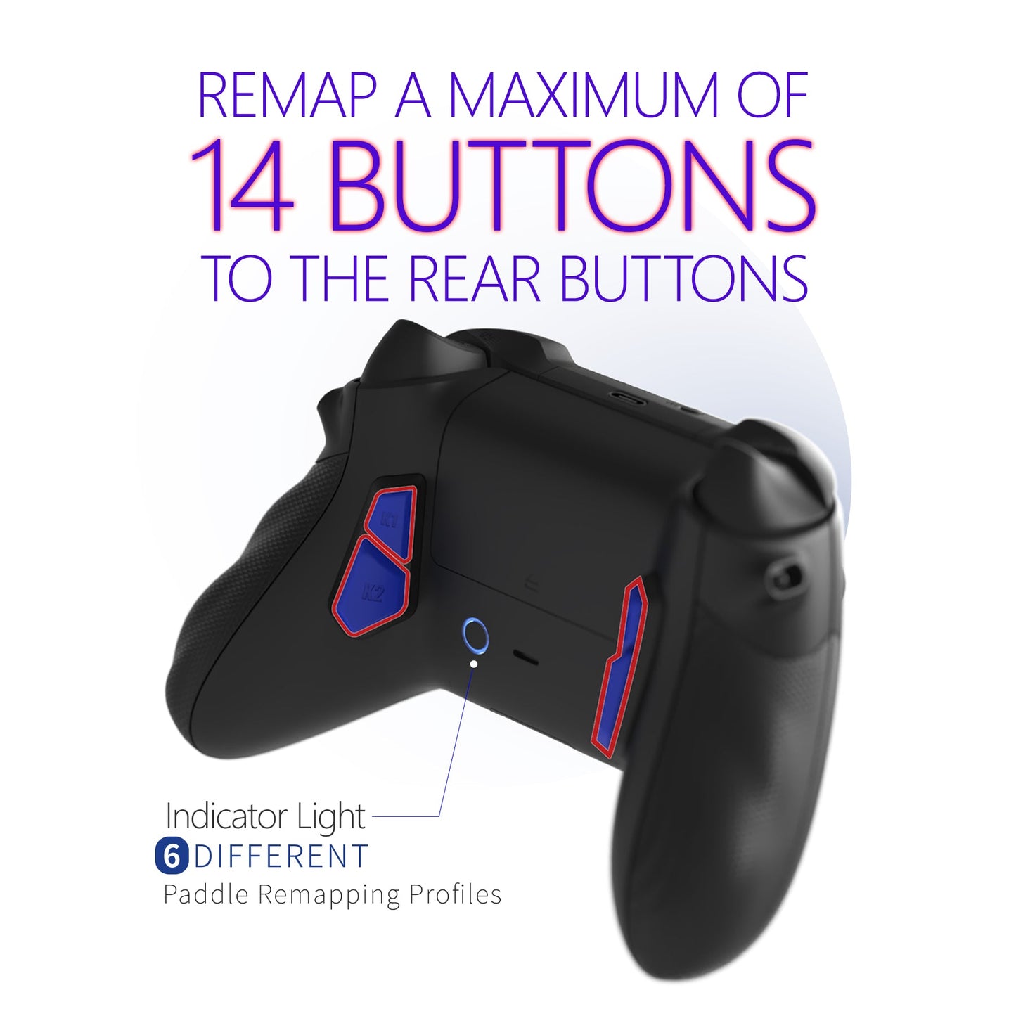 HEXGAMING ULTRA X Controller for XBOX, PC, Mobile - Black