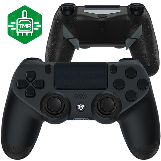 HEXGAMING NEW EDGE Controller with TMR Joysticks for PS4, PC, Mobile - Textured Black