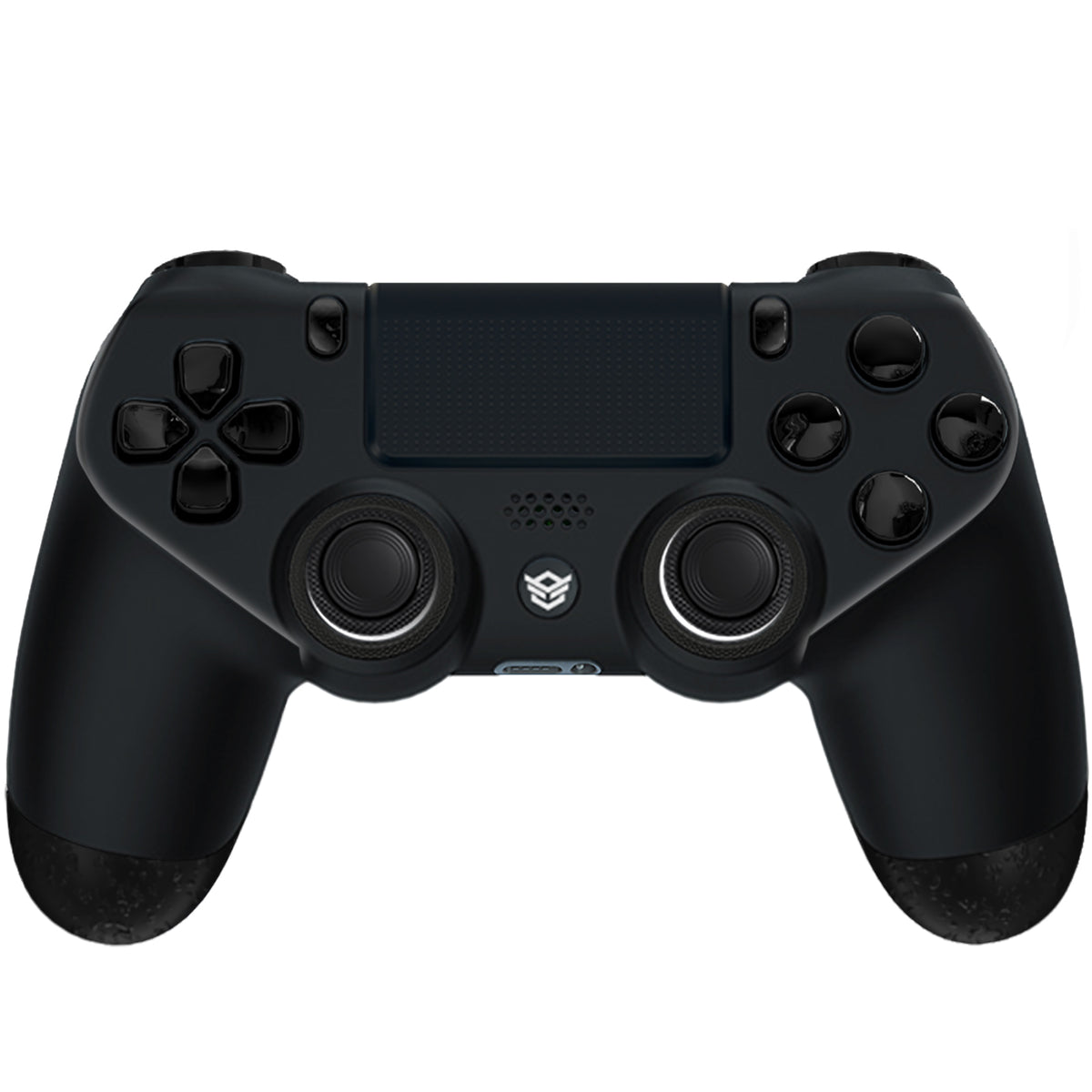 HEXGAMING NEW SPIKE Controller with TMR Joysticks for PS4, PC, Mobile- Mysterious Black