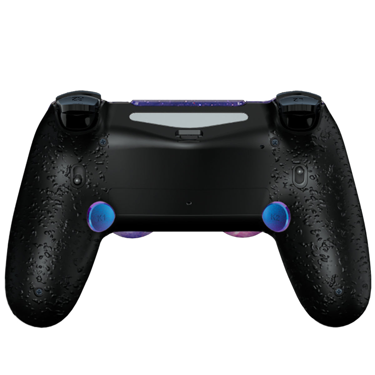 HEXGAMING NEW SPIKE Controller with TMR Joysticks for PS4, PC, Mobile- Nebula Purple Black