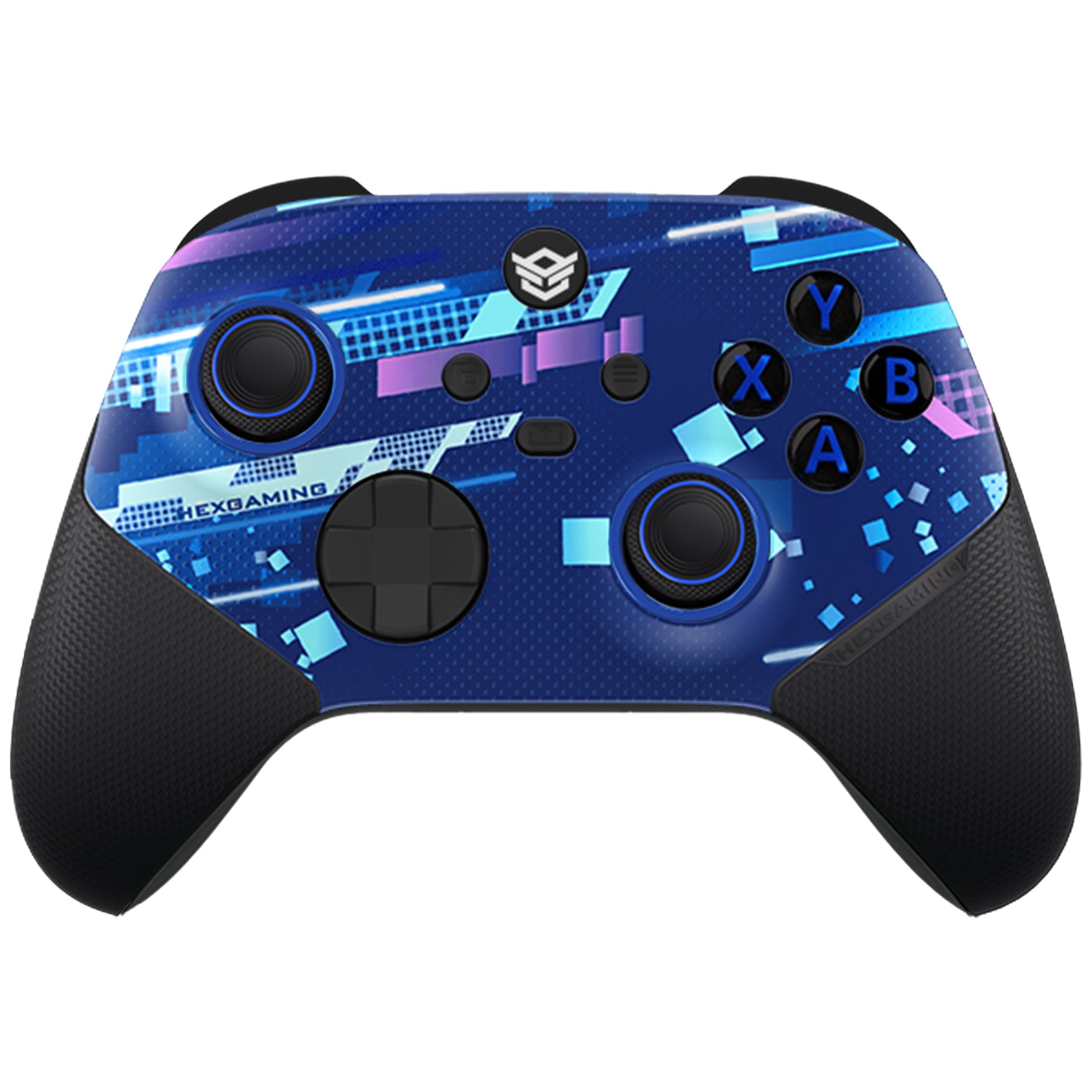 HEXGAMING ULTRA X Controller with TMR Joysticks for XBOX, PC, Mobile  - Blue Space Distortion