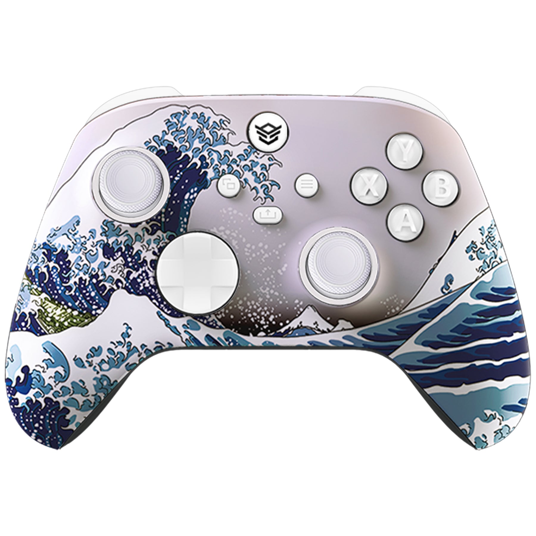 HEXGAMING ULTRA X Controller with TMR Joysticks for XBOX, PC, Mobile - The Great Wave