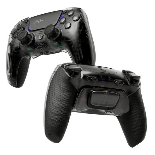 HEXGAMING ULTIMATE PRO Gaming Controller Compatible with ps5/PC/Mobile - 4 Back Buttons, 6 Custom Profiles, Adjustable Triggers, 8 Swappable Thumbsticks - Explorer Black